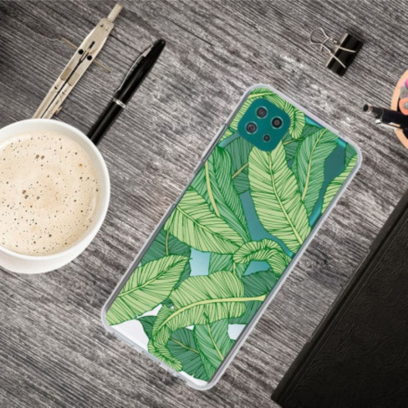 Maskica Samsung Galaxy A22 5G Lišće