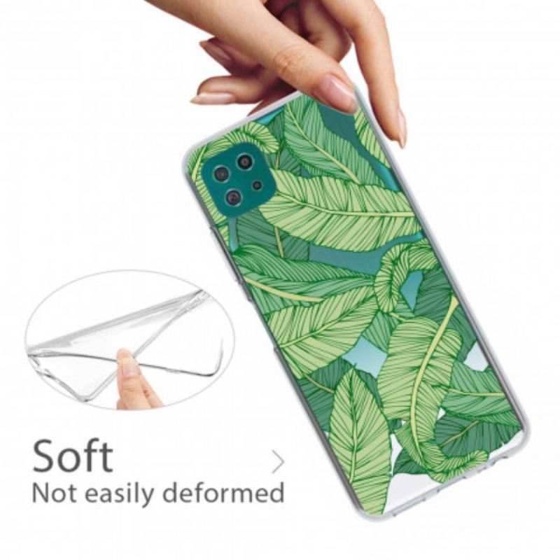 Maskica Samsung Galaxy A22 5G Lišće