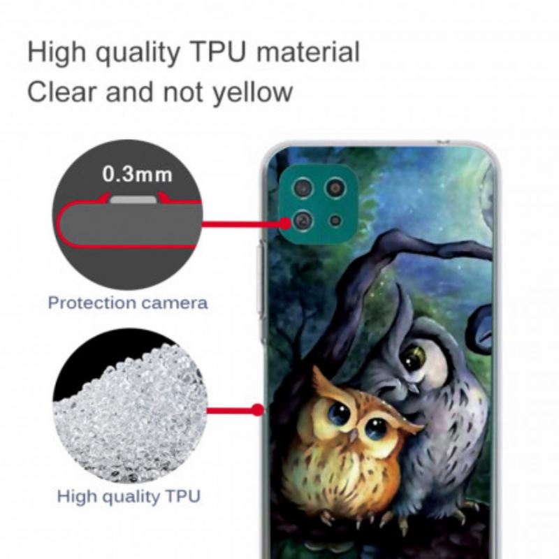 Maskica Samsung Galaxy A22 5G Slikanje Sova