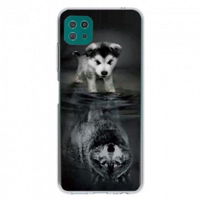 Maskica Samsung Galaxy A22 5G Slikanje Sova