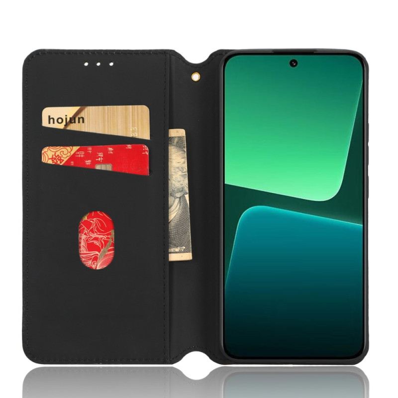 Flip Futrola Xiaomi 13 Kožna Futrola 3d Uzorak