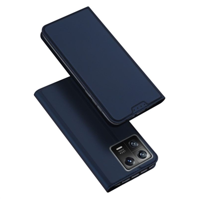 Flip Futrola Xiaomi 13 Kožna Futrola Skin Pro Dux Ducis