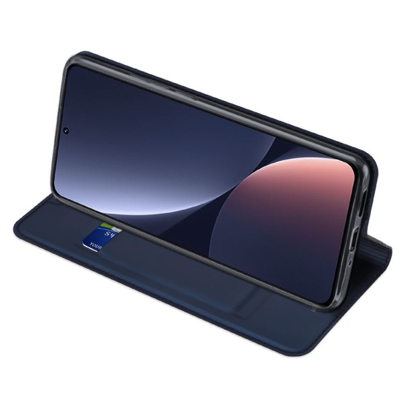 Flip Futrola Xiaomi 13 Kožna Futrola Skin Pro Dux Ducis