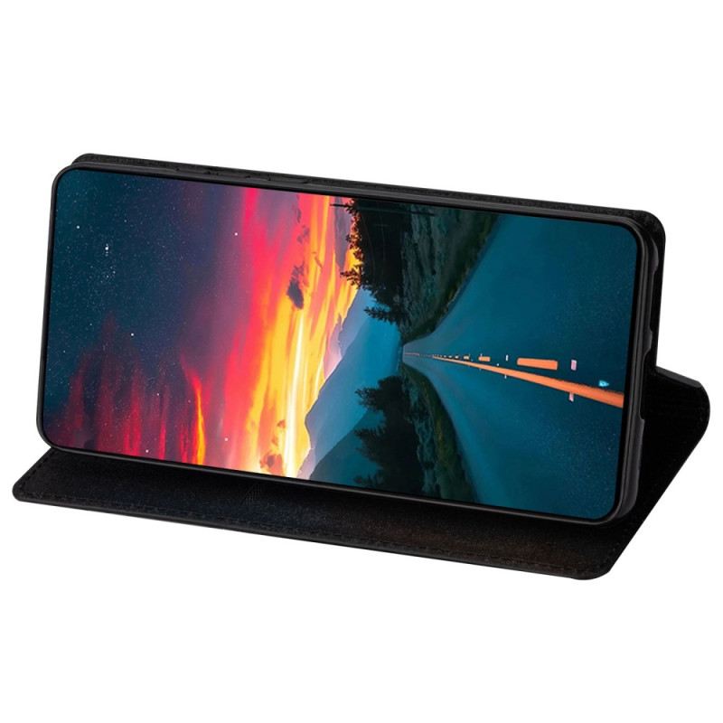 Flip Futrola Xiaomi 13 Kožna Futrola Stil Sa Šljokicama
