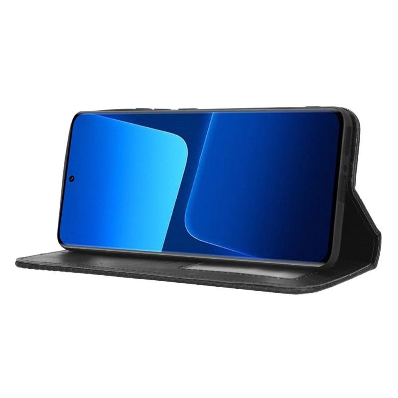 Flip Futrola Xiaomi 13 Kožna Futrola Vintage Kožni Stil