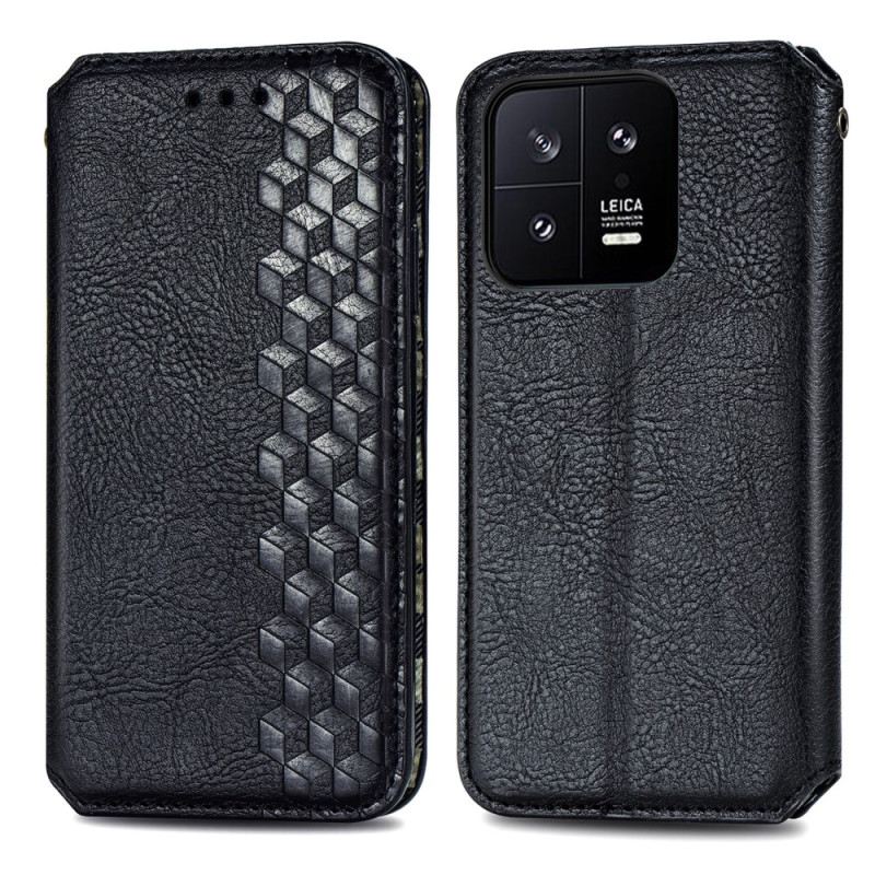Flip Futrola Xiaomi 13 Kožna Futrola Vintage Uzorak