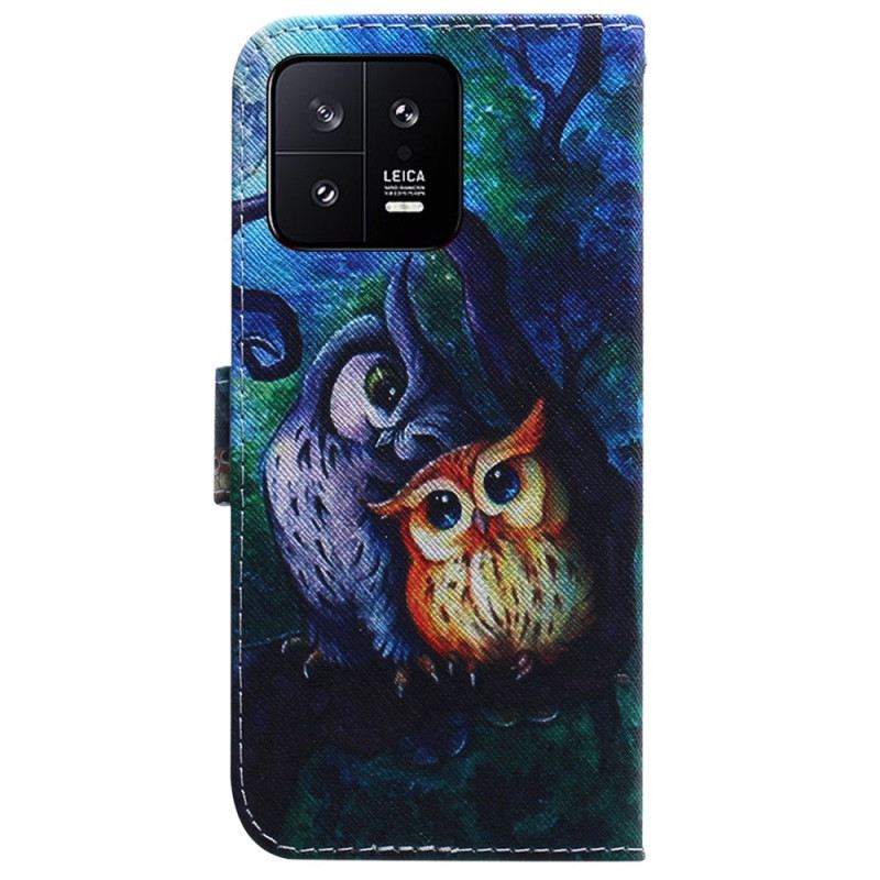 Futrola Xiaomi 13 Slika Sove S Remenom