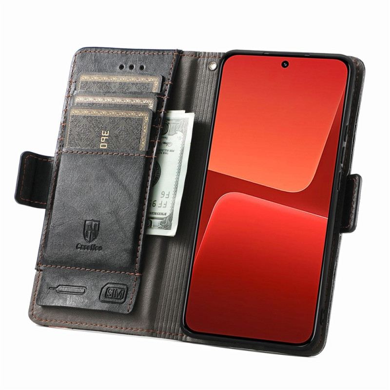 Kožna Futrola Xiaomi 13 Dvobojna Dvostruka Kopča