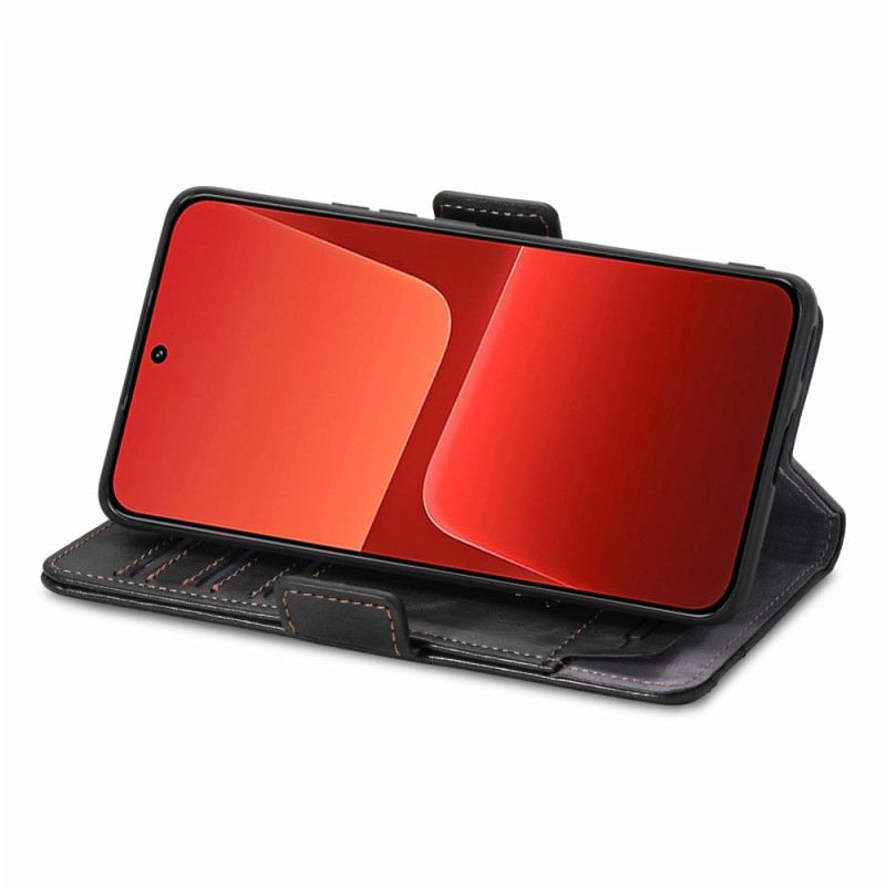 Kožna Futrola Xiaomi 13 Dvobojna Dvostruka Kopča
