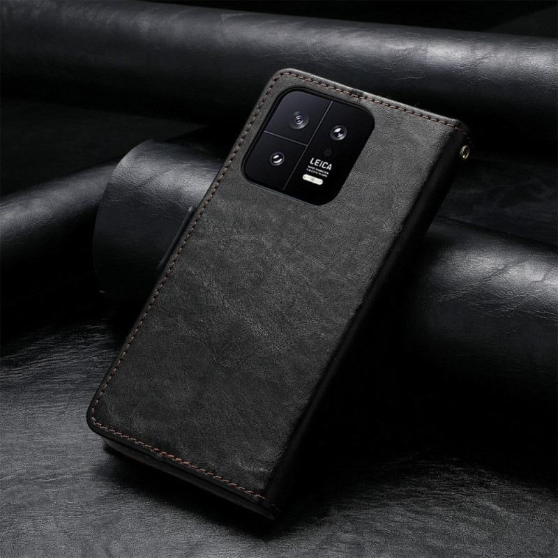 Kožna Futrola Xiaomi 13 Dvobojna Dvostruka Kopča