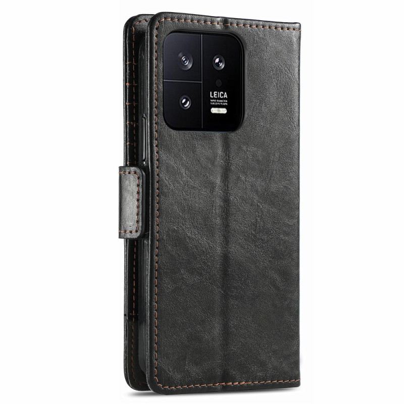 Kožna Futrola Xiaomi 13 Dvobojna Dvostruka Kopča