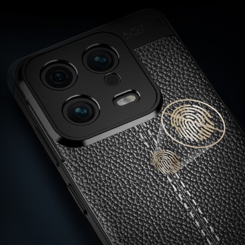 Maskica Xiaomi 13 Efekt Dvostruke Linije Litchi Kože
