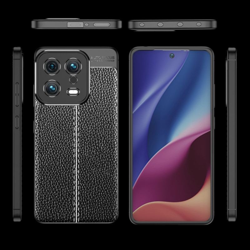 Maskica Xiaomi 13 Efekt Dvostruke Linije Litchi Kože
