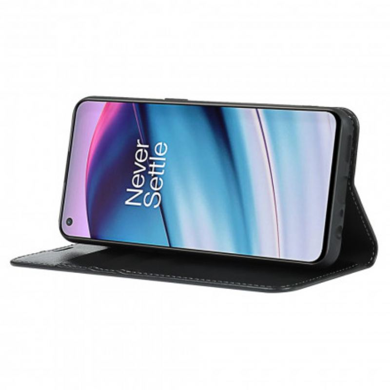 Flip Futrola OnePlus Nord CE 5G Kožna Futrola Prava Koža