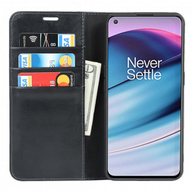 Flip Futrola OnePlus Nord CE 5G Kožna Futrola Prava Koža