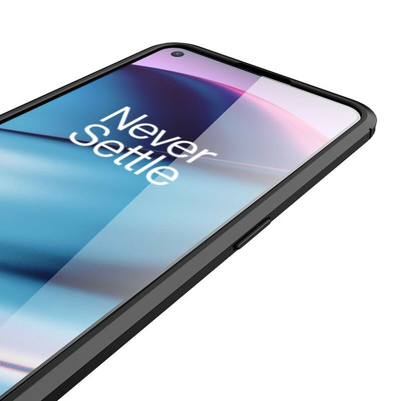 Maskica OnePlus Nord CE 5G Efekt Dvostruke Linije Litchi Kože