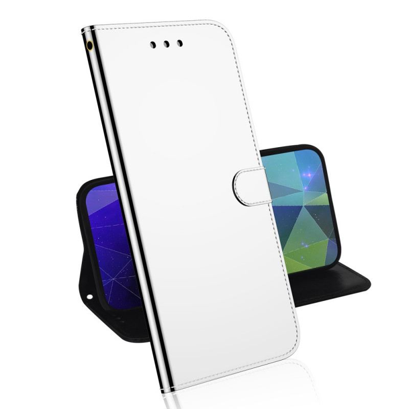 Kožna Futrola Realme 9 Pro Plus Poklopac Ogledala Od Umjetne Kože