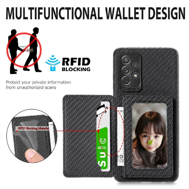 Maskica Samsung Galaxy A72 4G / A72 5G Držač Rfid Kartice
