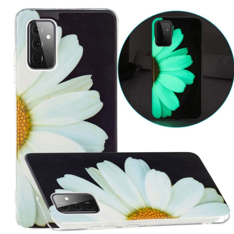 Maskica Samsung Galaxy A72 4G / A72 5G Fluorescentna Serija Cvijeća