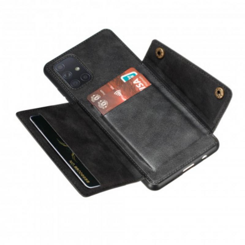 Maskica Samsung Galaxy A72 4G / A72 5G Novčanik Snap Novčanik