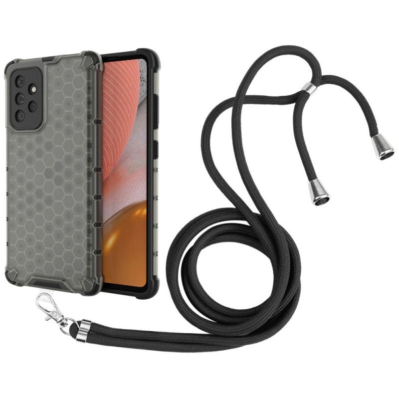 Maskica Samsung Galaxy A72 4G / A72 5G Sa Honeycomb Kabelom