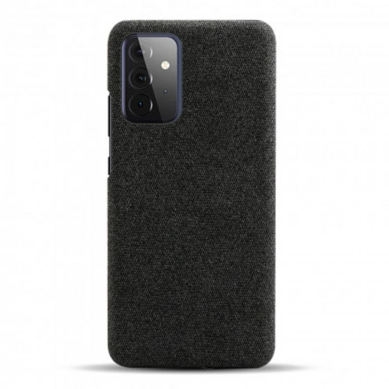 Maskica Samsung Galaxy A72 4G / A72 5G Tekstura Tkanine Ksq