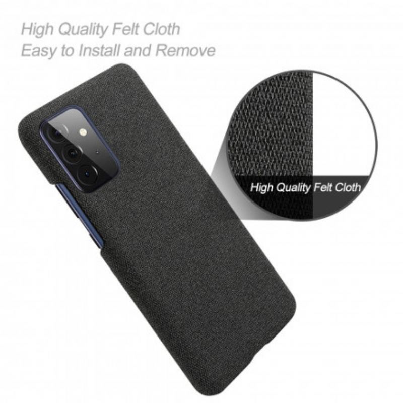 Maskica Samsung Galaxy A72 4G / A72 5G Tekstura Tkanine Ksq
