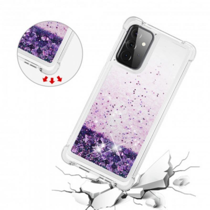 Maskica Samsung Galaxy A72 4G / A72 5G Želje Šljokice