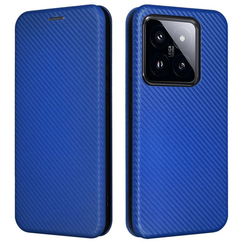 Flip Futrola Za Xiaomi 14 Pro Karbonska Vlakna