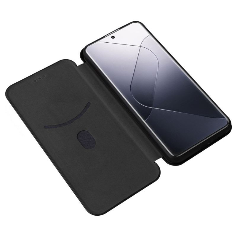 Flip Futrola Za Xiaomi 14 Pro Karbonska Vlakna