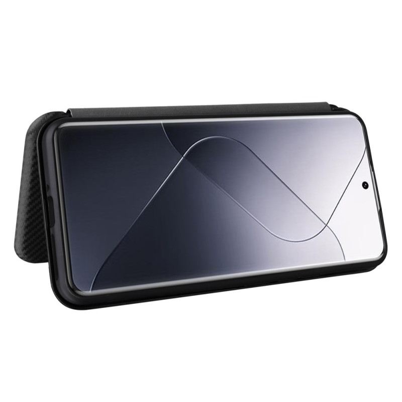 Flip Futrola Za Xiaomi 14 Pro Karbonska Vlakna