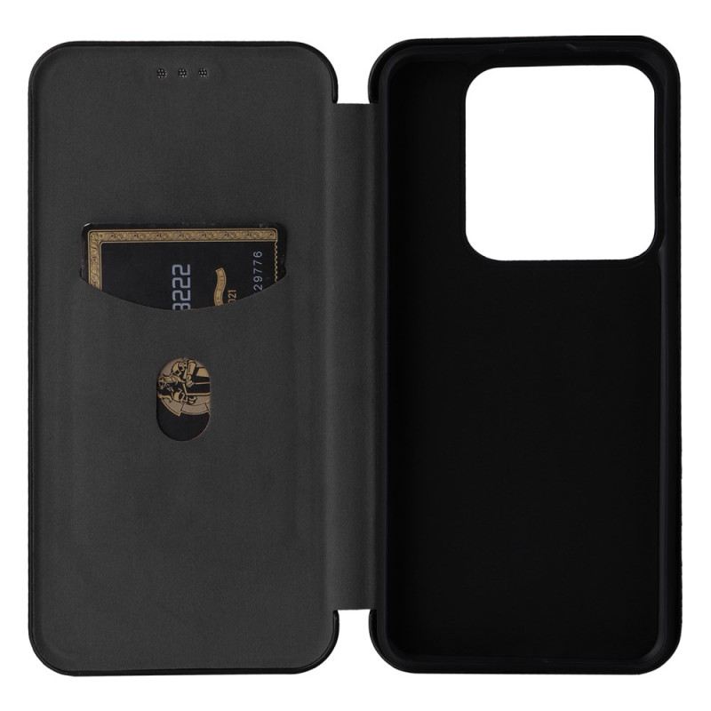 Flip Futrola Za Xiaomi 14 Pro Karbonska Vlakna