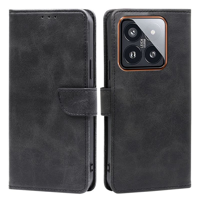 Kožna Futrola Xiaomi 14 Pro Magnetna Kopča