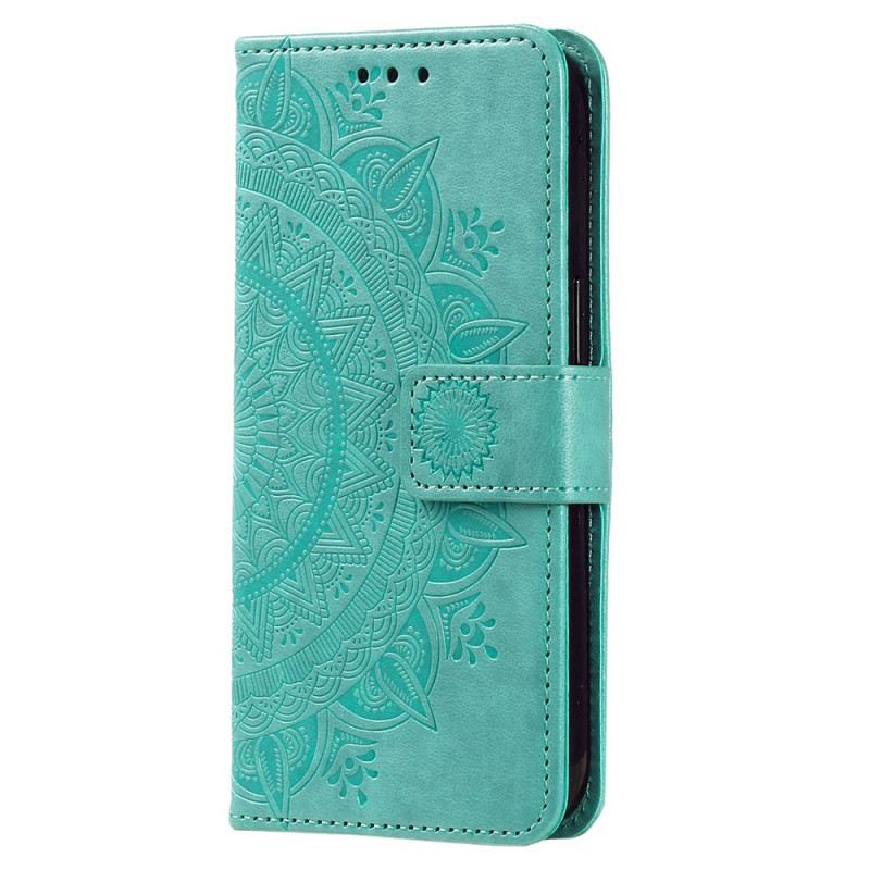 Kožna Futrola Xiaomi 14 Pro Mandala Sunce S Remenom