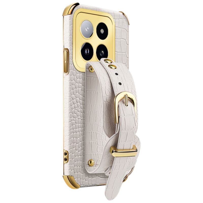 Maskica Xiaomi 14 Pro Efekt Krokodila S Narukvicom