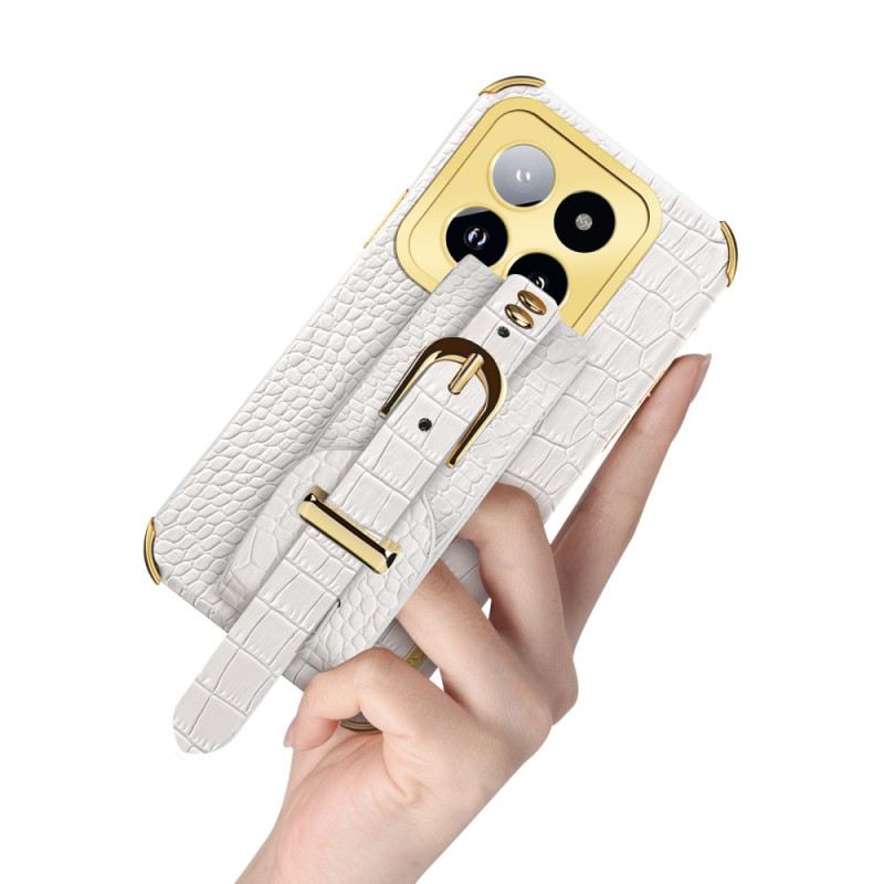 Maskica Xiaomi 14 Pro Efekt Krokodila S Narukvicom