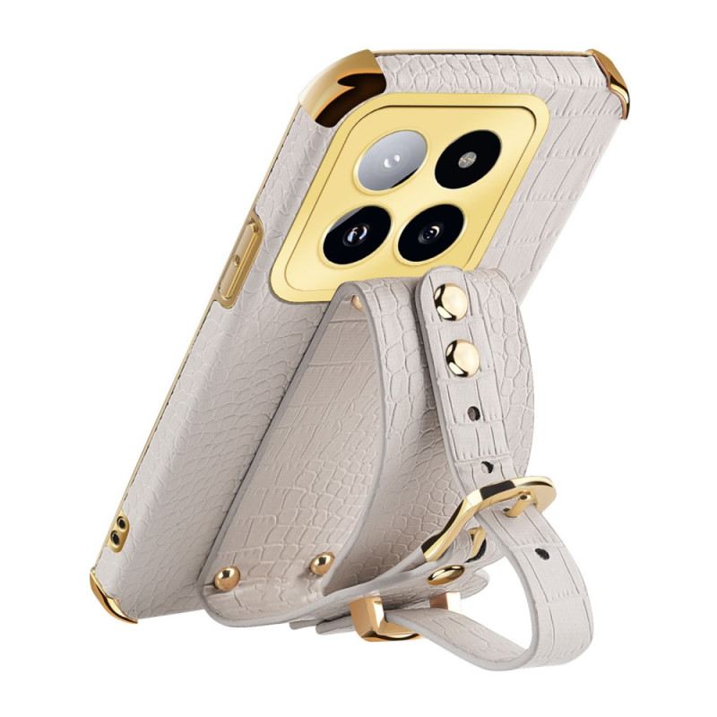 Maskica Xiaomi 14 Pro Efekt Krokodila S Narukvicom