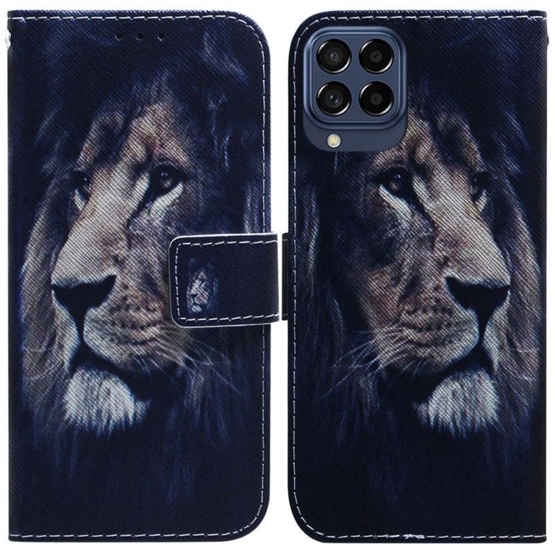 Flip Futrola Samsung Galaxy M53 5G Sanjajući-lav