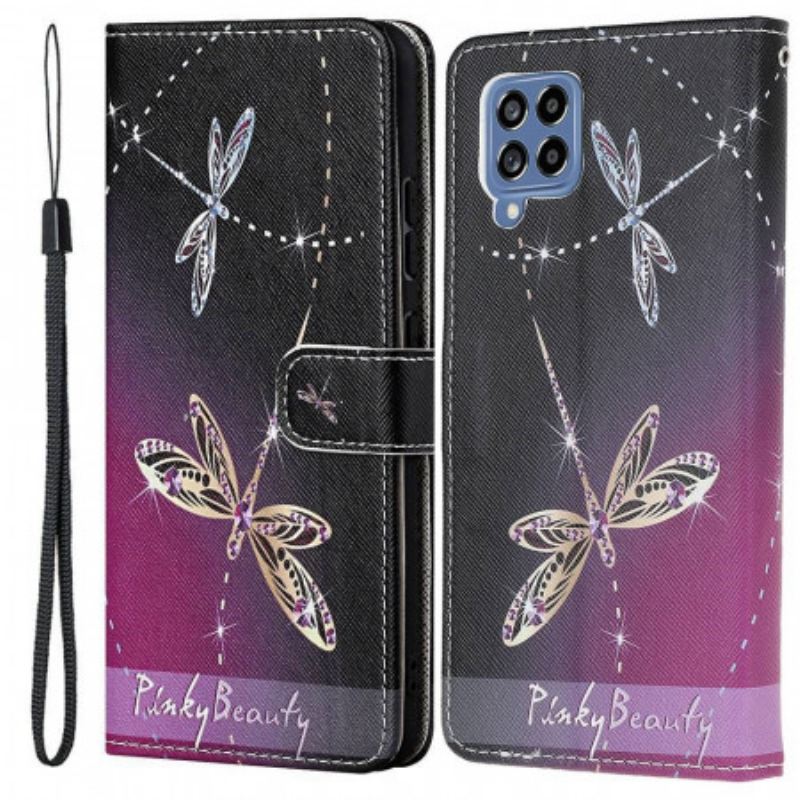 Futrola Samsung Galaxy M53 5G Dragonflies S Remenčićima