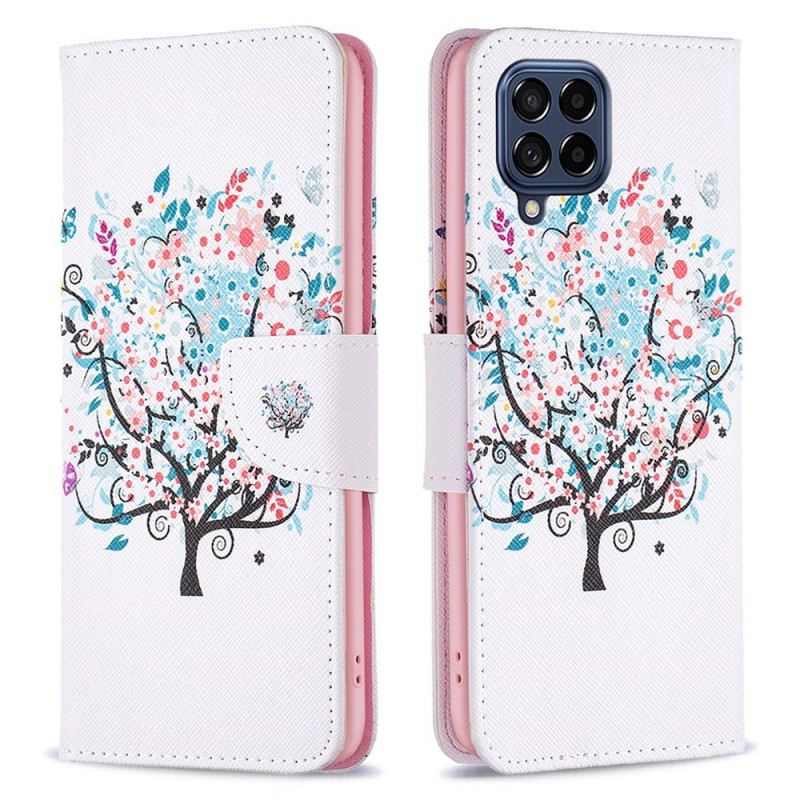 Futrola Samsung Galaxy M53 5G Drvo S Cvjetovima