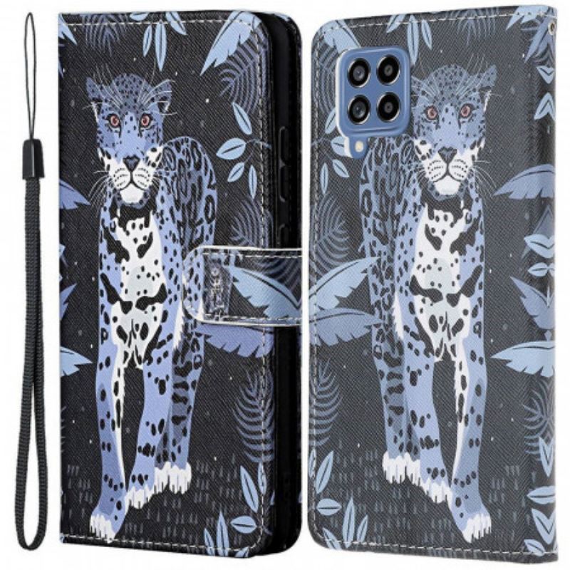 Futrola Samsung Galaxy M53 5G Leopard S Remenčićima