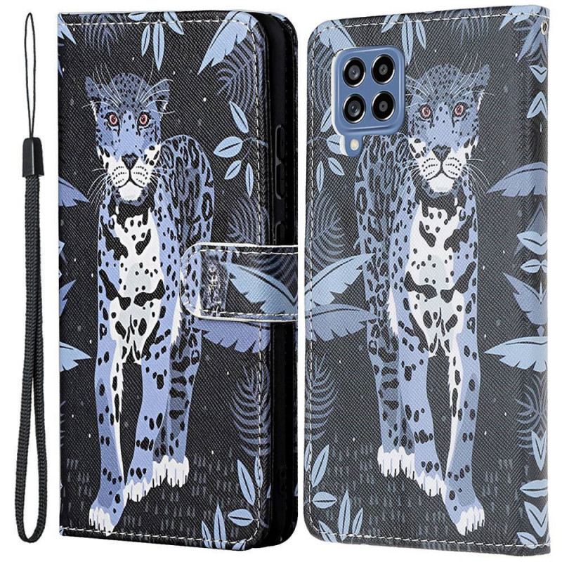 Futrola Samsung Galaxy M53 5G Leopard S Remenčićima