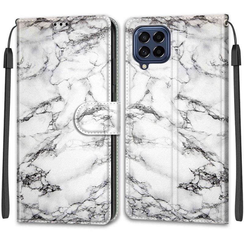 Futrola Samsung Galaxy M53 5G Strip Mramor