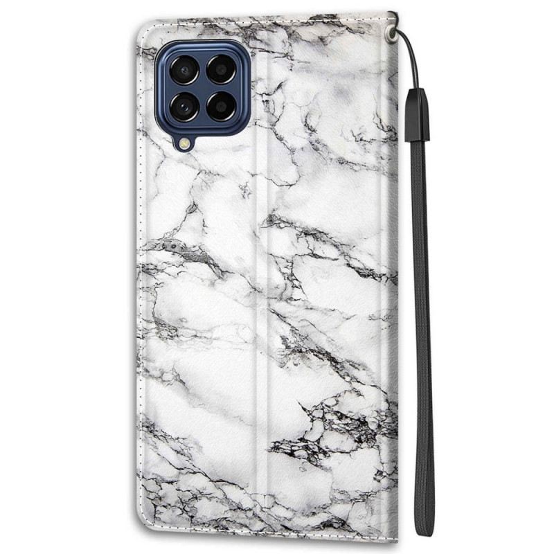 Futrola Samsung Galaxy M53 5G Strip Mramor