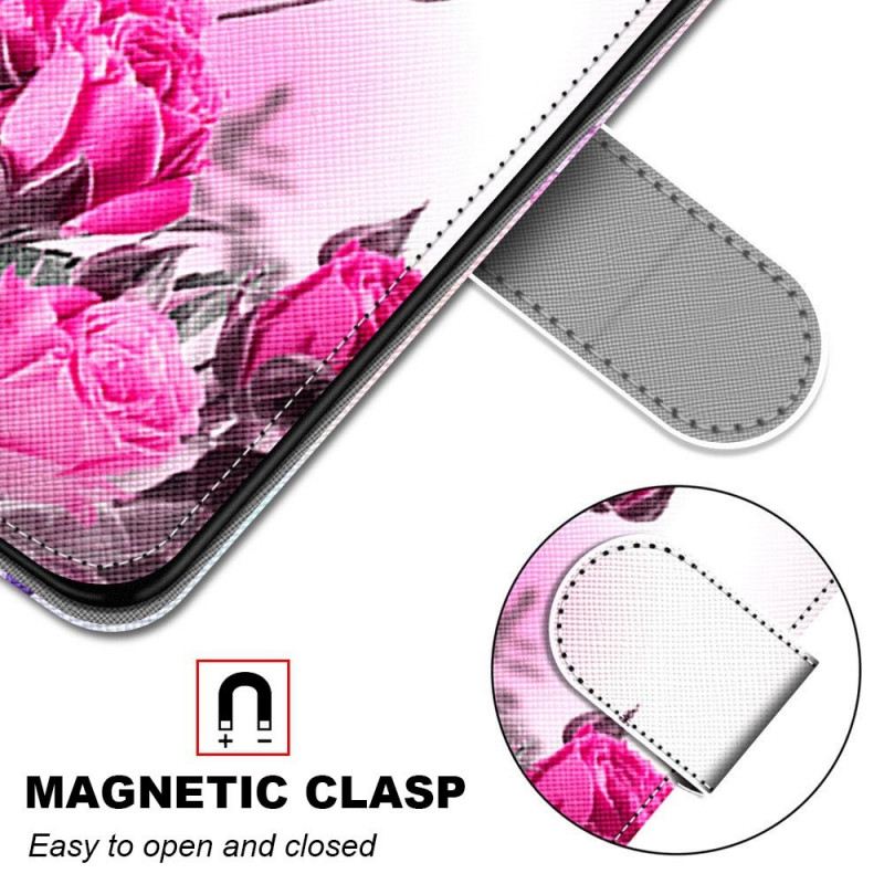 Futrola Samsung Galaxy M53 5G Traka Cvijeće