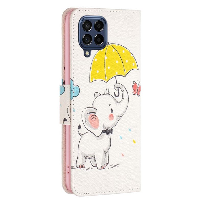 Kožna Futrola Samsung Galaxy M53 5G Beba Slon