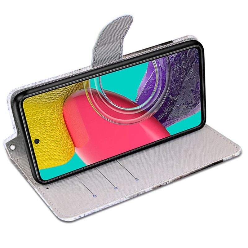 Kožna Futrola Samsung Galaxy M53 5G Limete
