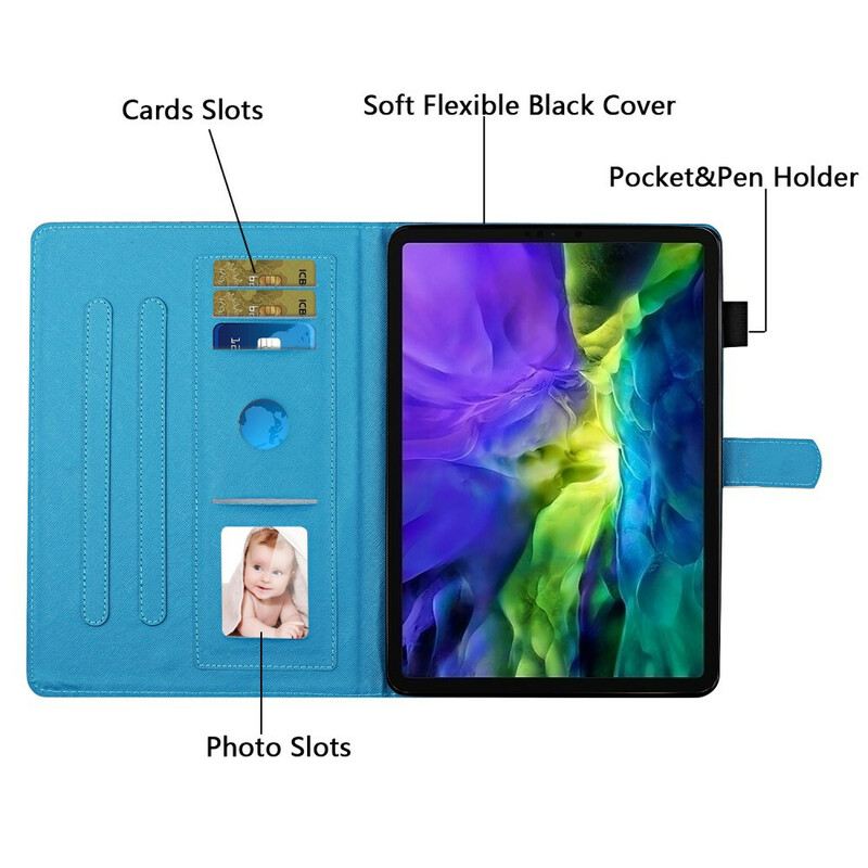 Futrola iPad 10.2" (2020) (2019) Cvjetni
