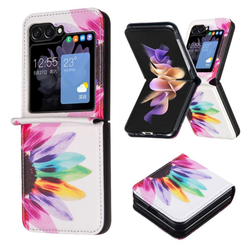 Maskica Samsung Galaxy Z Flip 6 Akvarel Cvijet