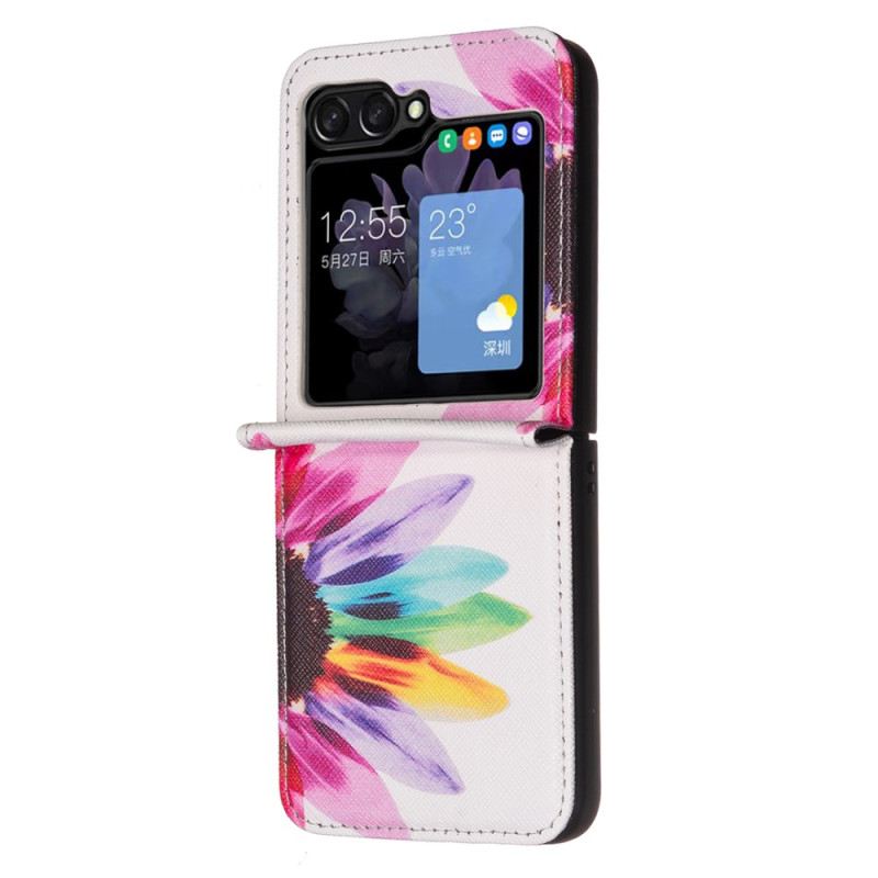 Maskica Samsung Galaxy Z Flip 6 Akvarel Cvijet